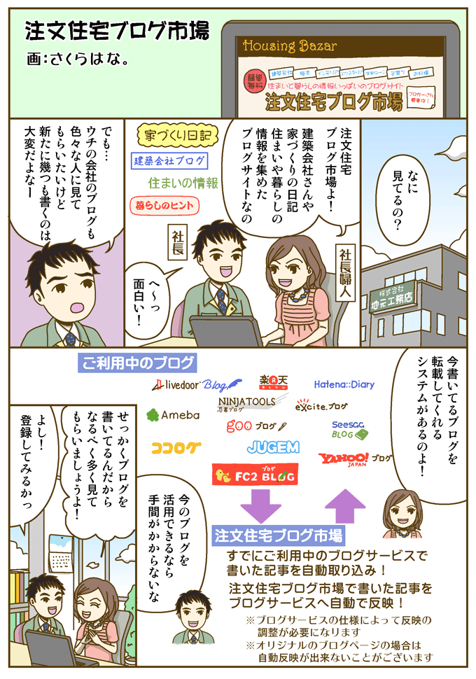 ブログ市場 紹介漫画１