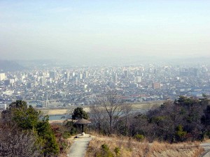 明王台団地展望台からの福山市街 私個人の撮影