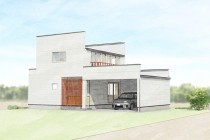 木族の家 『こだわりガレージのある四角い家』完成見学会