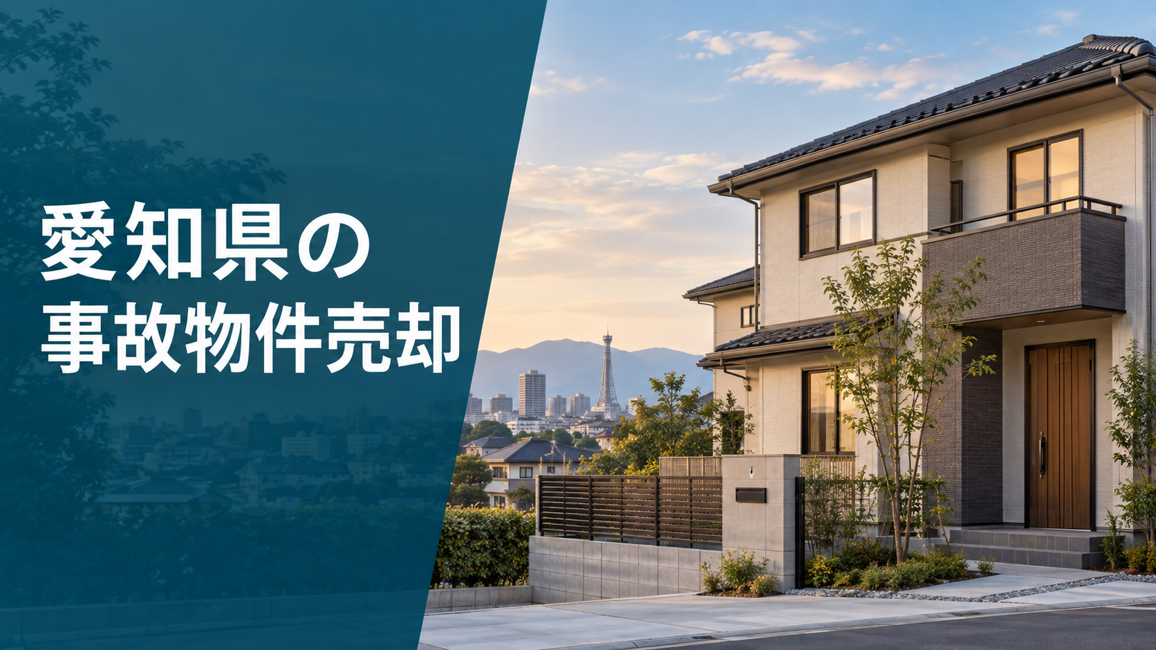 愛知県の事故物件売却のアイキャッチ画像