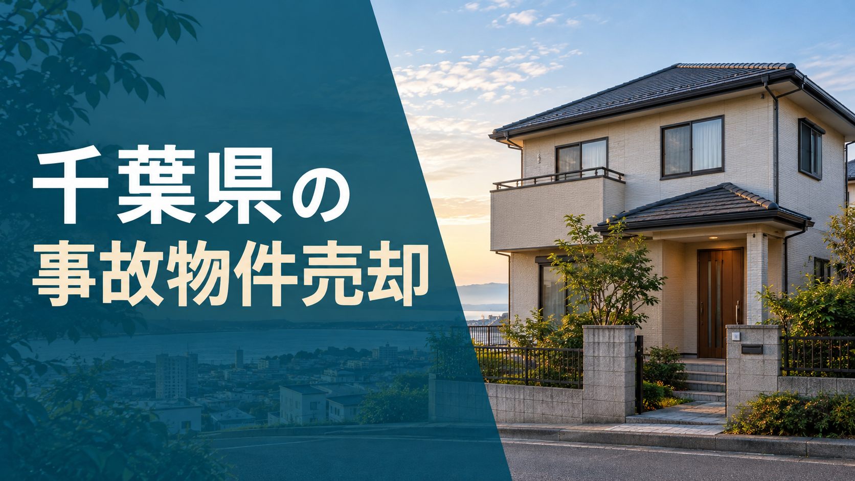 千葉県の事故物件売却のアイキャッチ画像