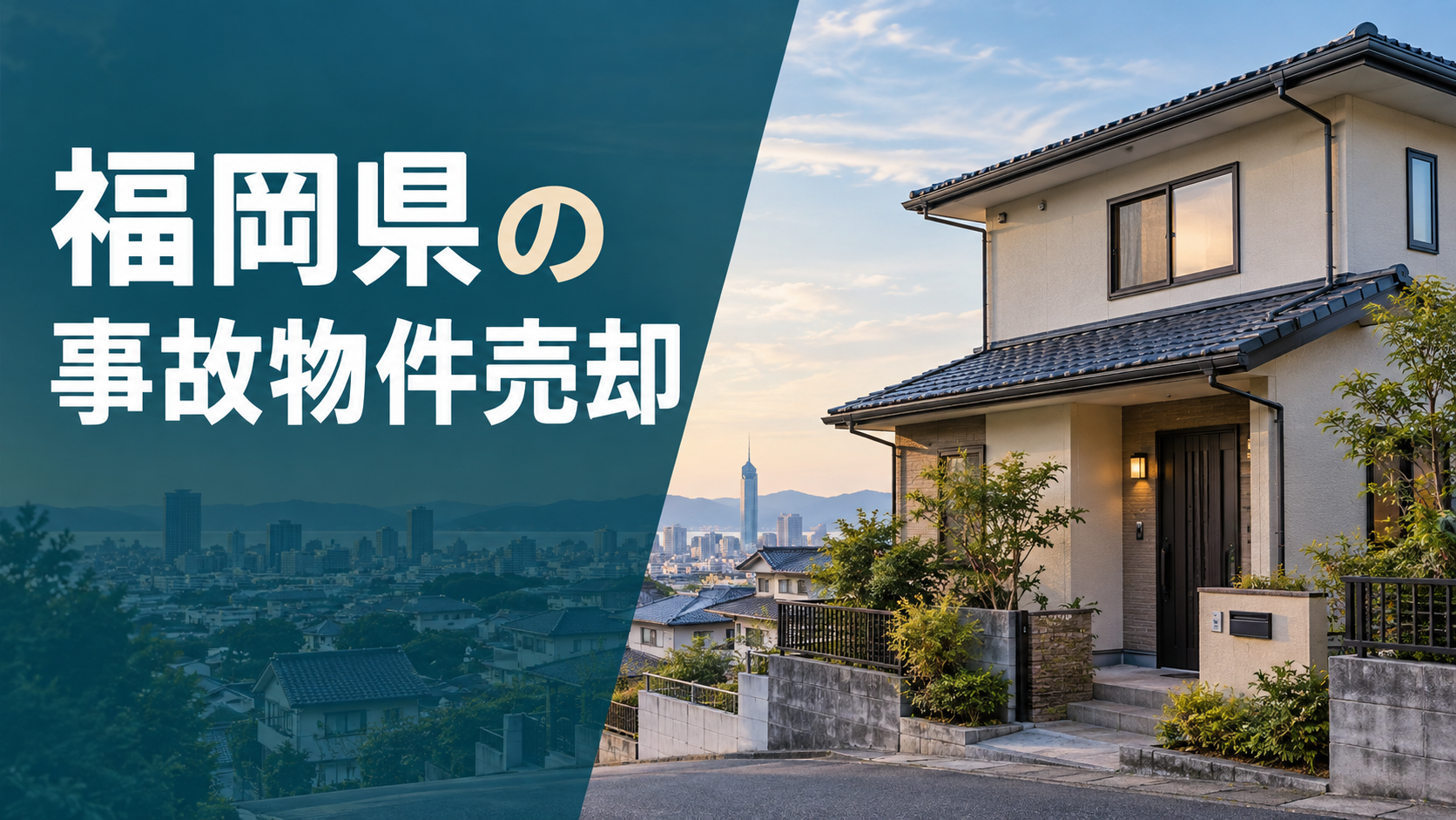 福岡県の事故物件売却のアイキャッチ画像