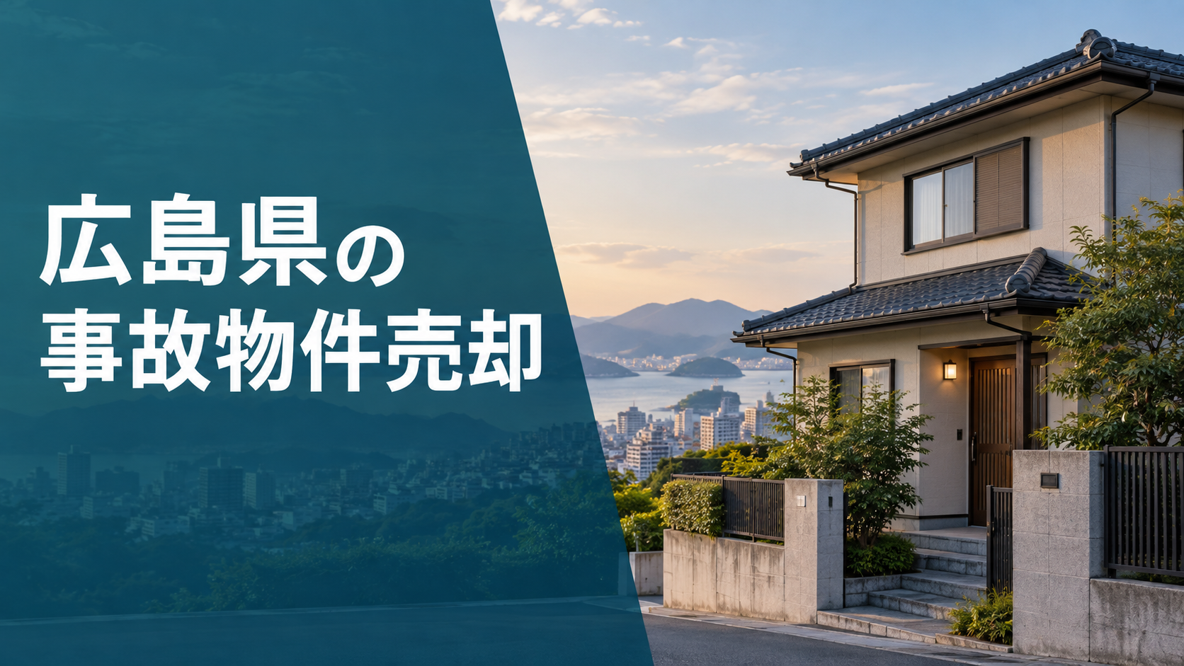 広島県の事故物件売却のアイキャッチ画像