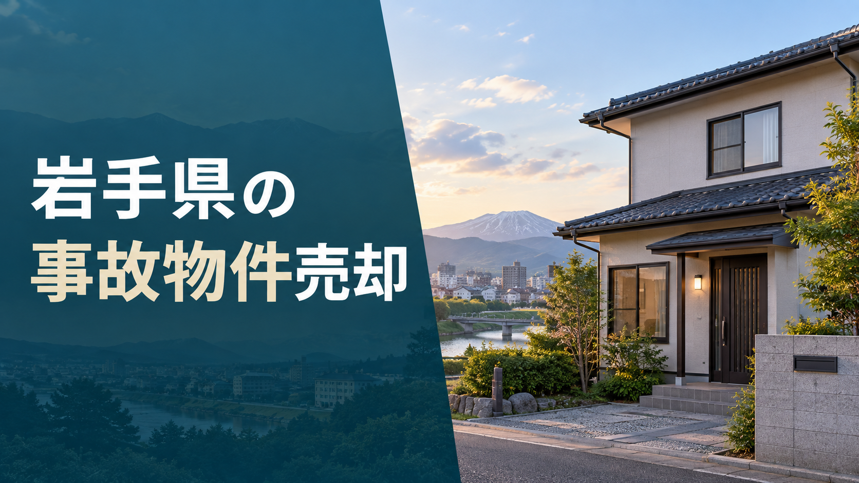 岩手県の事故物件売却のアイキャッチ画像