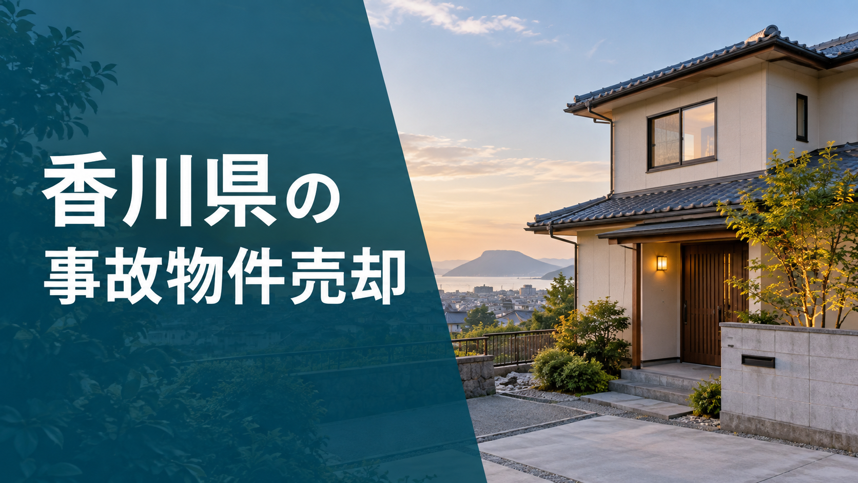 香川県の事故物件売却のアイキャッチ画像