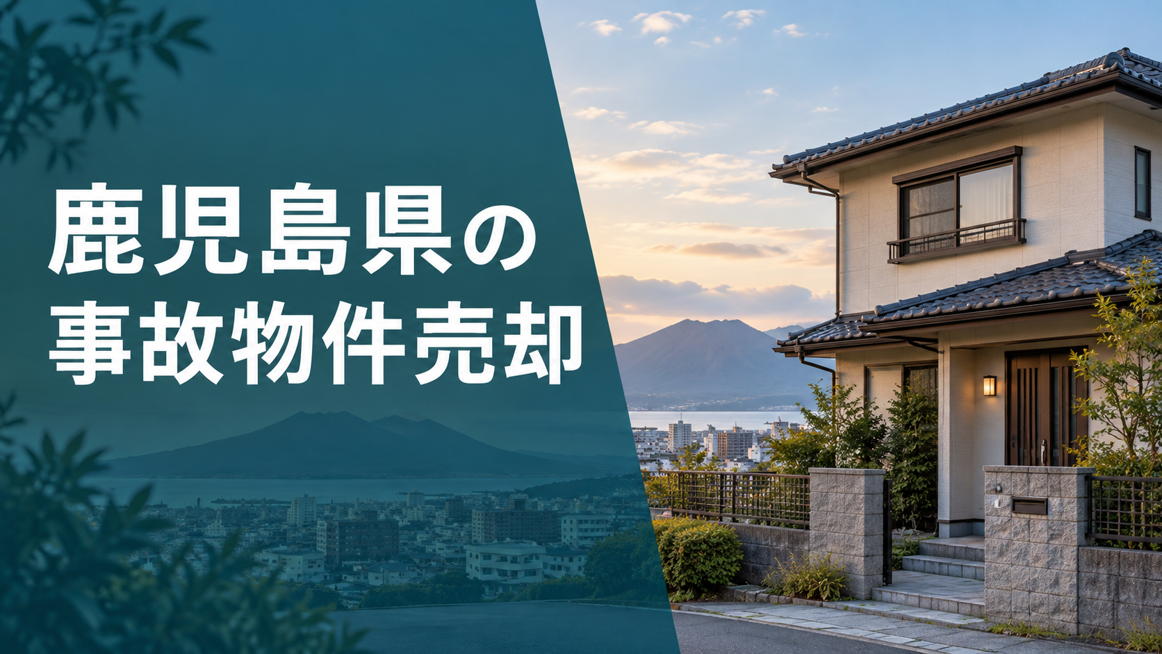鹿児島県の事故物件売却のアイキャッチ画像