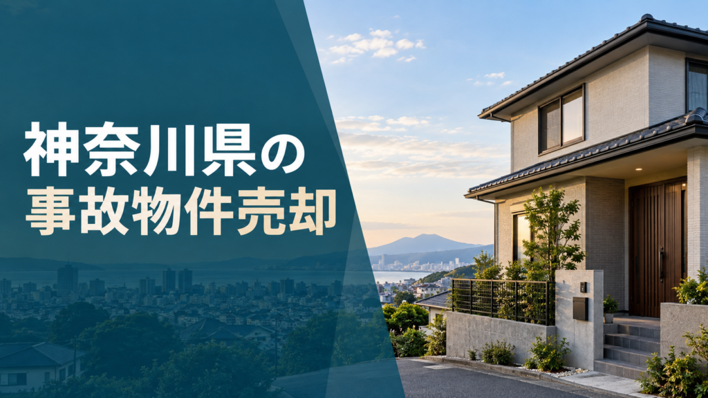 神奈川県の事故物件売却のアイキャッチ画像