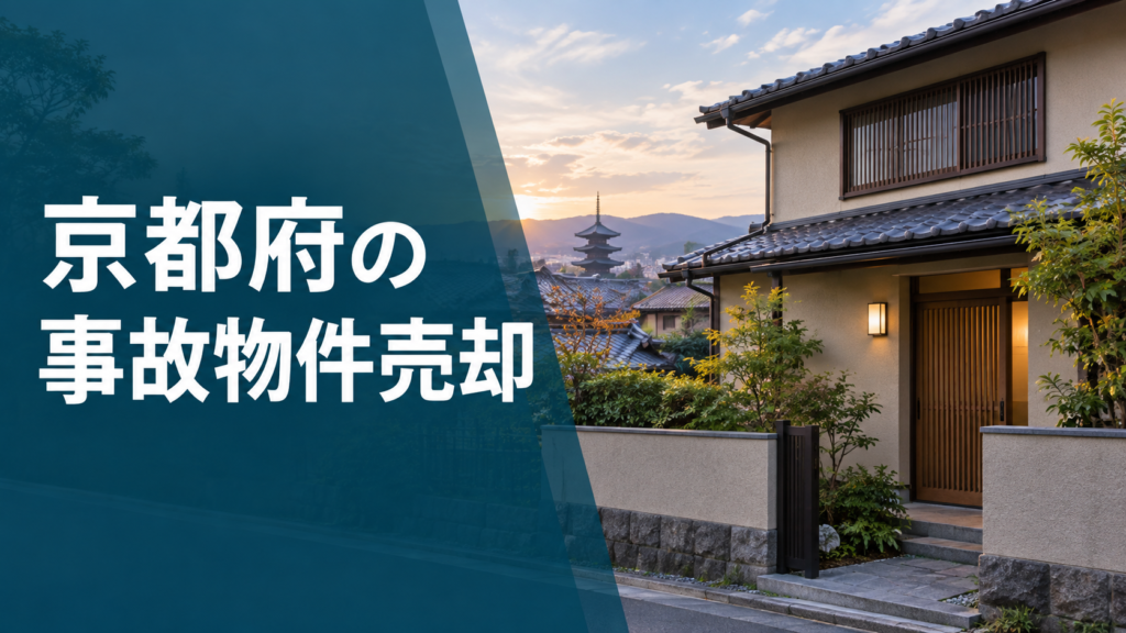 京都府の事故物件売却のアイキャッチ画像