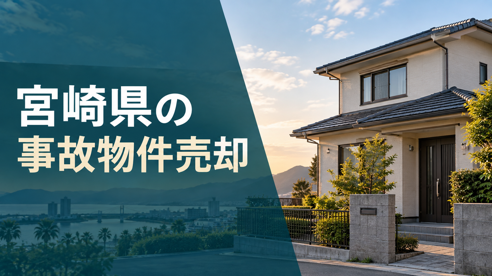宮崎県の事故物件売却のアイキャッチ画像