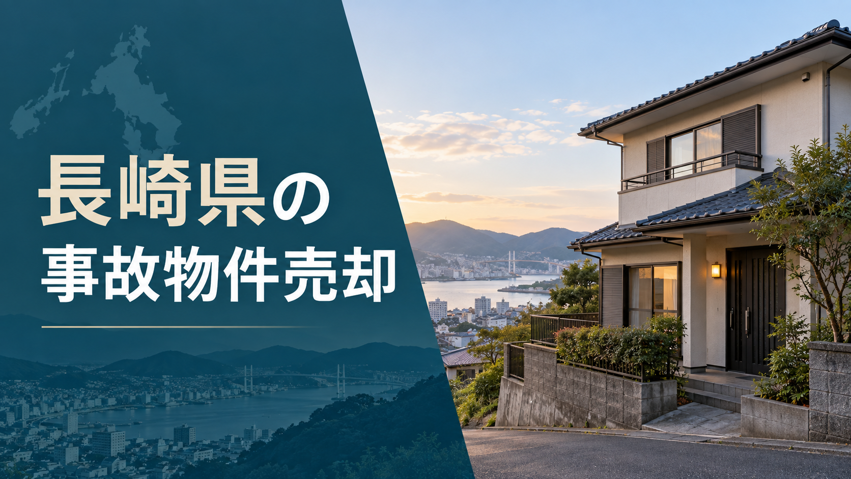 長崎県の事故物件売却のアイキャッチ画像