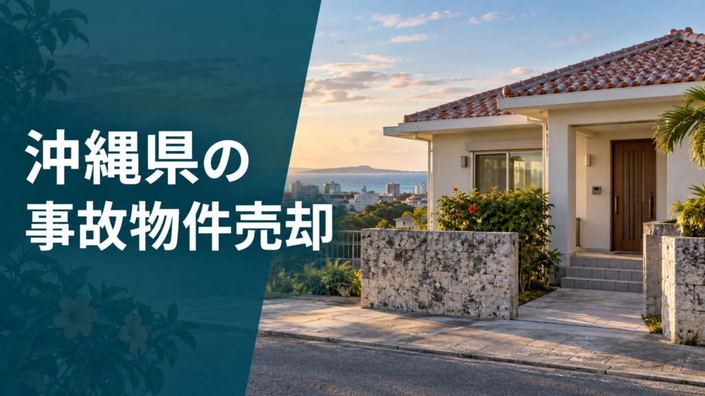 沖縄県の事故物件売却のアイキャッチ画像