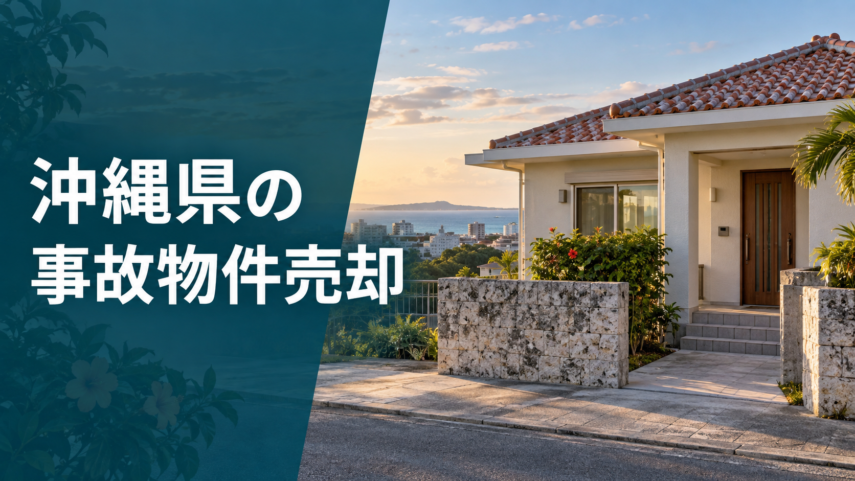 沖縄県の事故物件売却のアイキャッチ画像