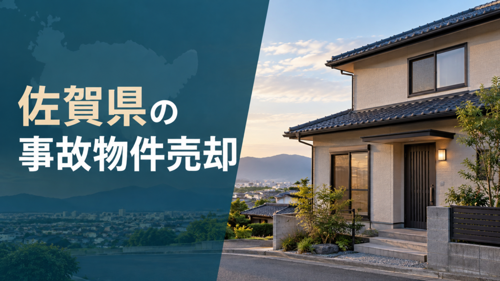 佐賀県の事故物件売却のアイキャッチ画像