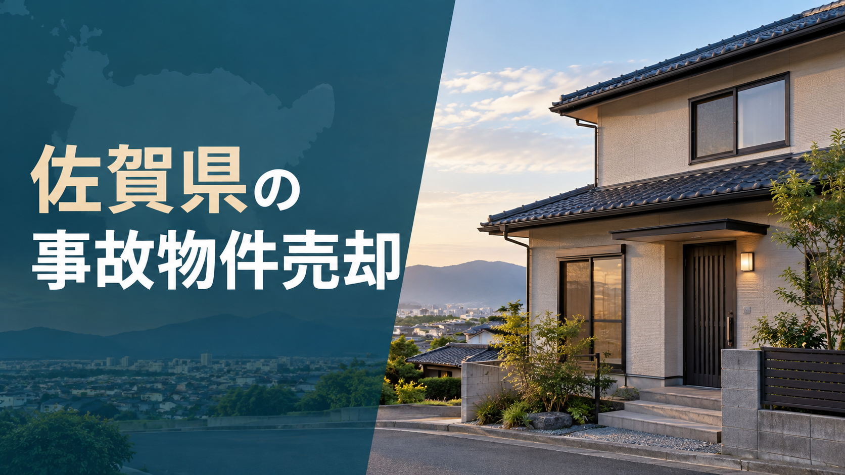 佐賀県の事故物件売却のアイキャッチ画像