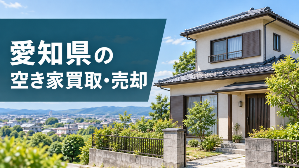 愛知県の空き家買取・売却のアイキャッチ画像