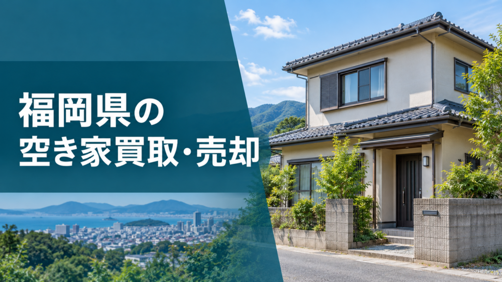 福岡県の空き家買取・売却のアイキャッチ画像