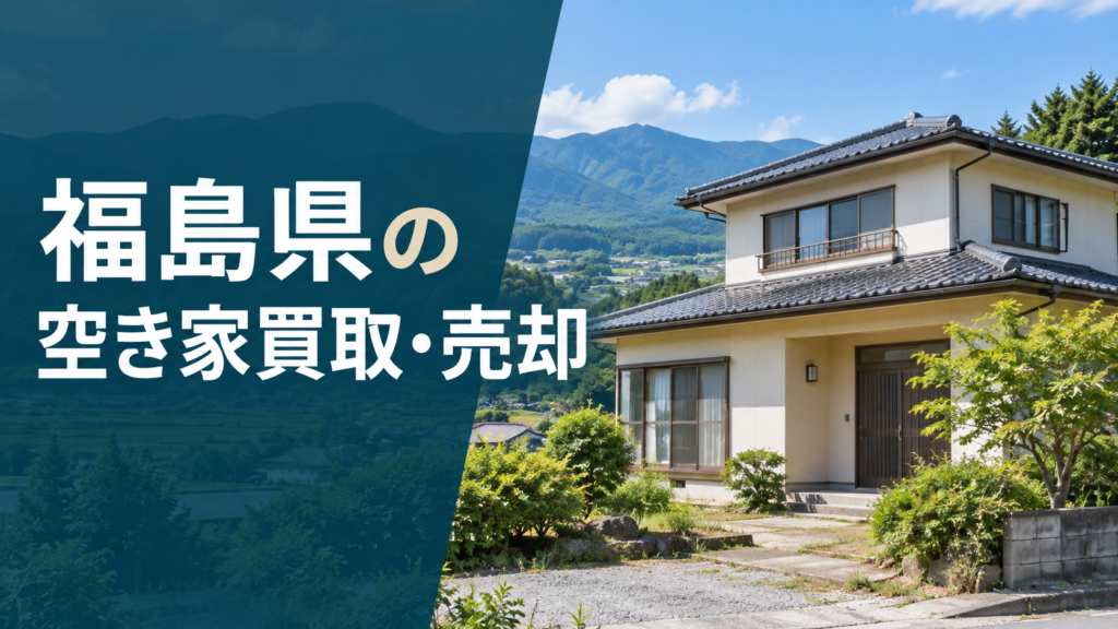 福島県の空き家買取・売却のアイキャッチ画像