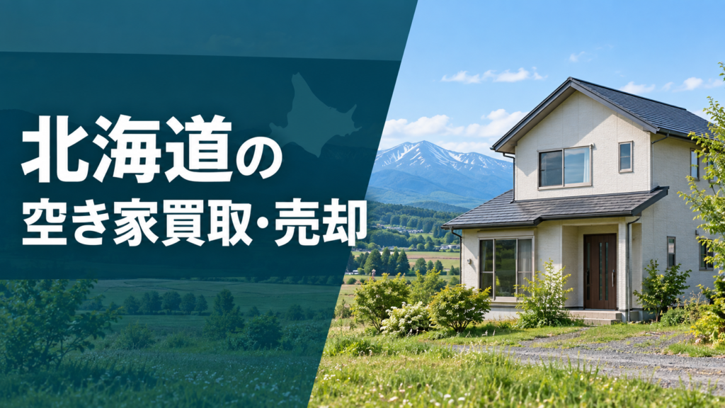 北海道の空き家買取・売却のアイキャッチ画像