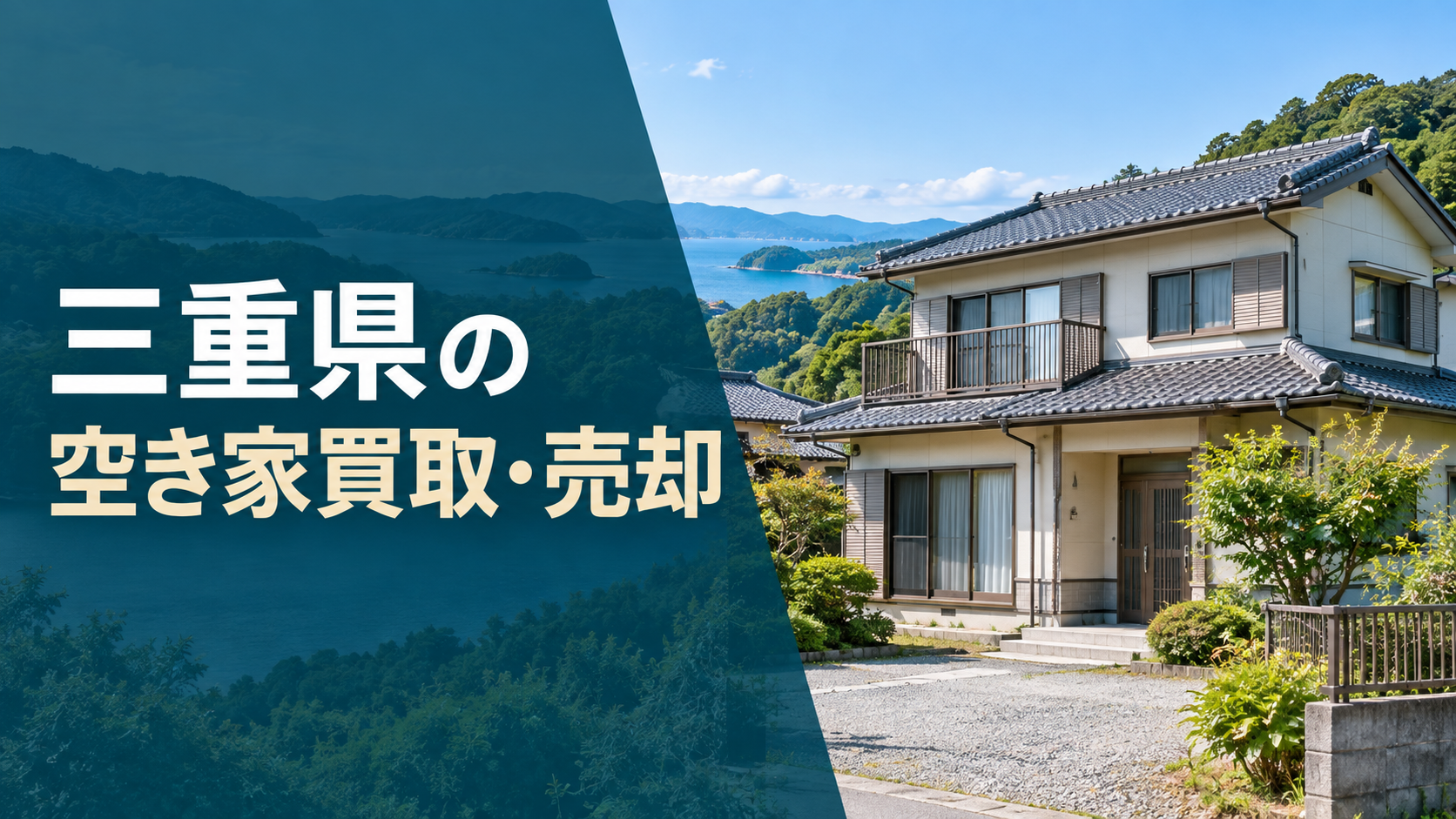 三重県の空き家買取・売却のアイキャッチ画像