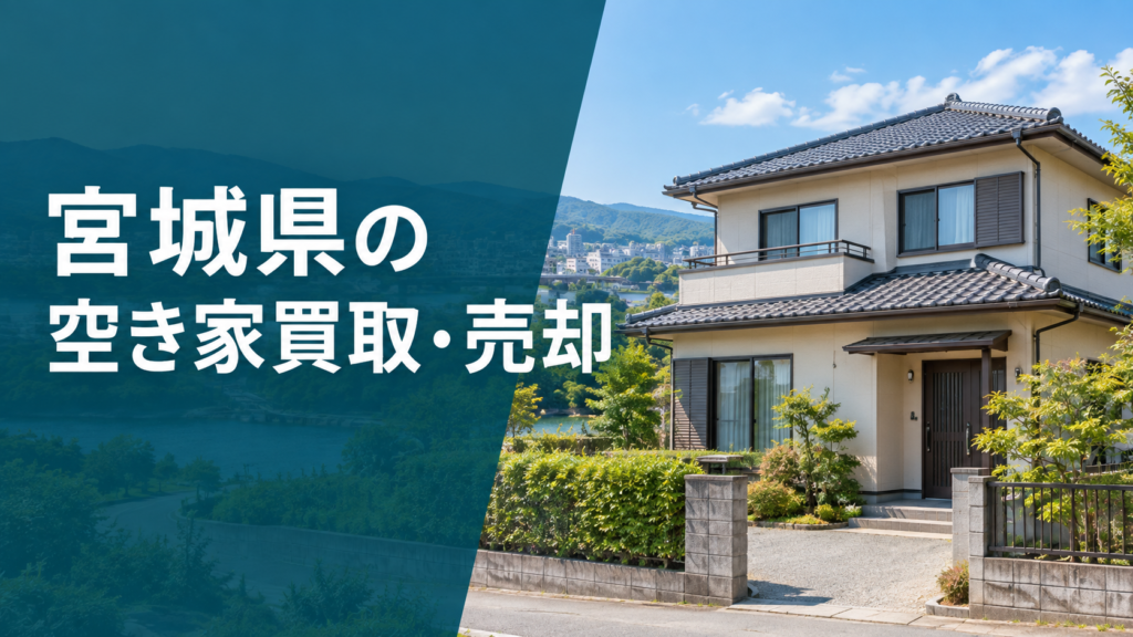 宮城県の空き家買取・売却のアイキャッチ画像