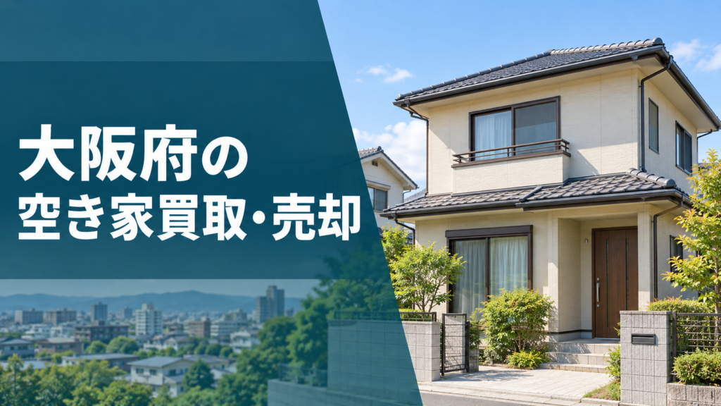 大阪府の空き家買取・売却のアイキャッチ画像