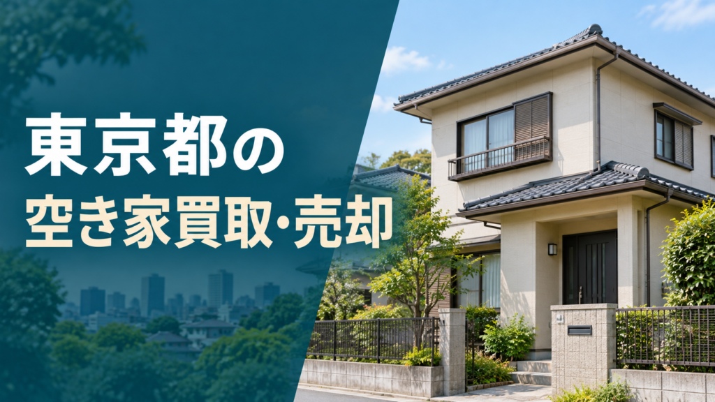 東京都の空き家買取・売却のアイキャッチ画像