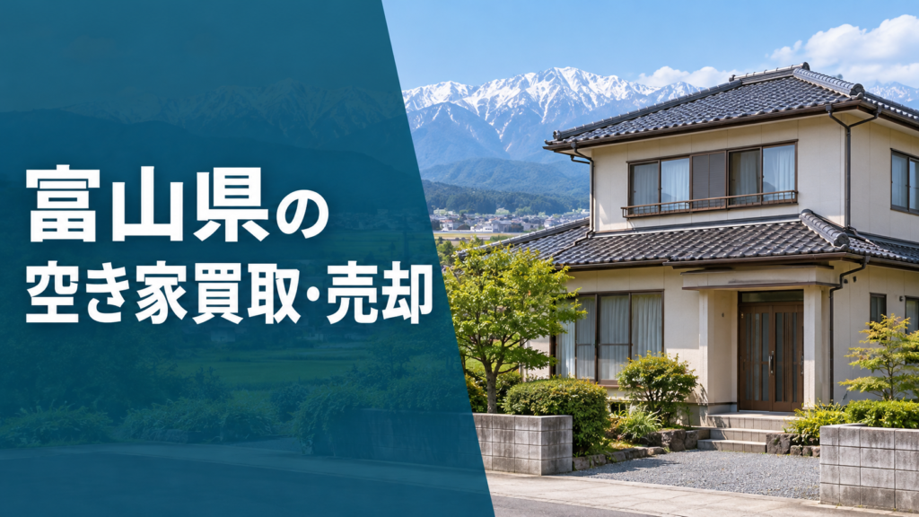 富山県の空き家買取・売却のアイキャッチ画像