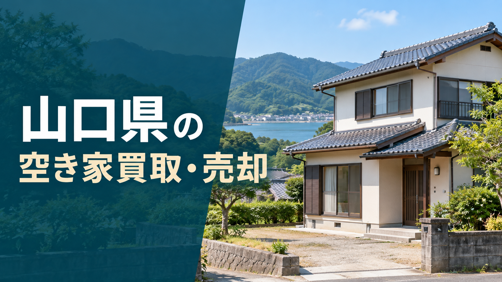 山口県の空き家買取・売却のアイキャッチ画像